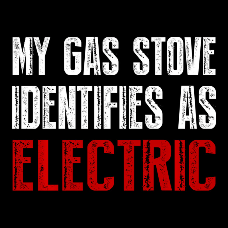 My Gas Stove Identifies As Electric Vintage Men Wo Cropped Hoodie by catricegar | Artistshot