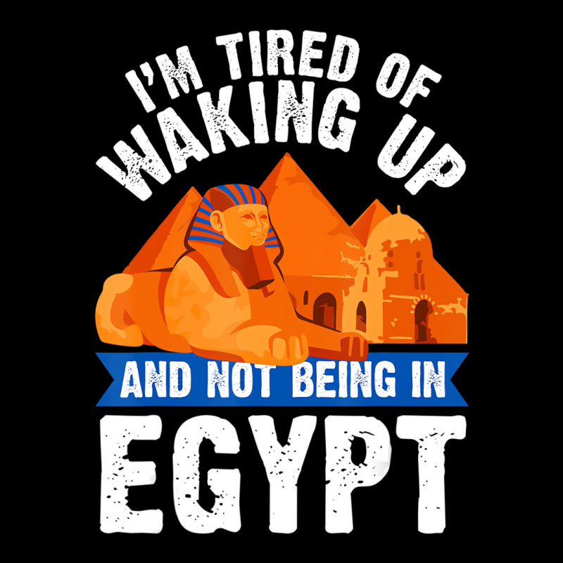 I'm Tired Of Waking Up And Not Being In Egypt Egyp Cropped Hoodie by bettincam | Artistshot