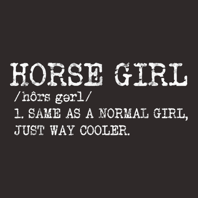 Womens Clothing Funny Horse Girl Definition Gifts Racerback Tank by qadina | Artistshot