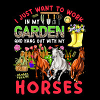 Work In My Garden And Hang Out With My Horses Thre Legging | Artistshot