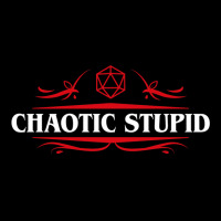 Chaotic Stupid Alignment Tabletop Rpg Addict 14 V-neck Tee | Artistshot