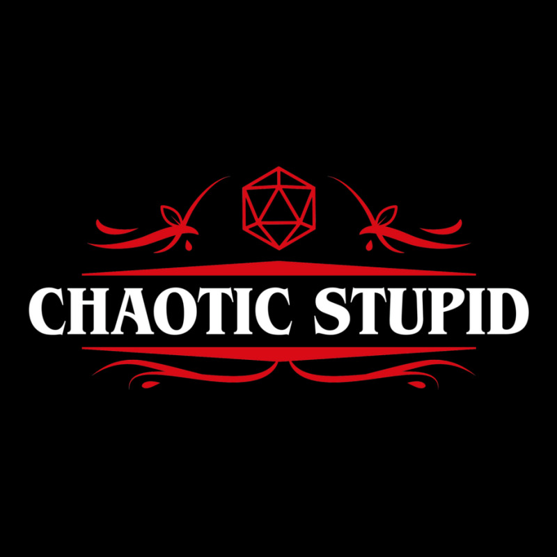 Chaotic Stupid Alignment Tabletop Rpg Addict 14 V-neck Tee | Artistshot