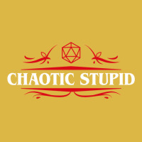 Chaotic Stupid Alignment Tabletop Rpg Addict 14 Classic T-shirt | Artistshot