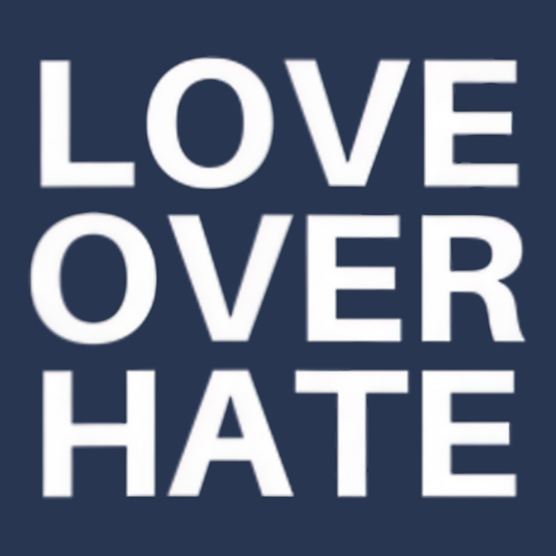 Love Over Hate T Shirt Men Denim Jacket by kranendon | Artistshot