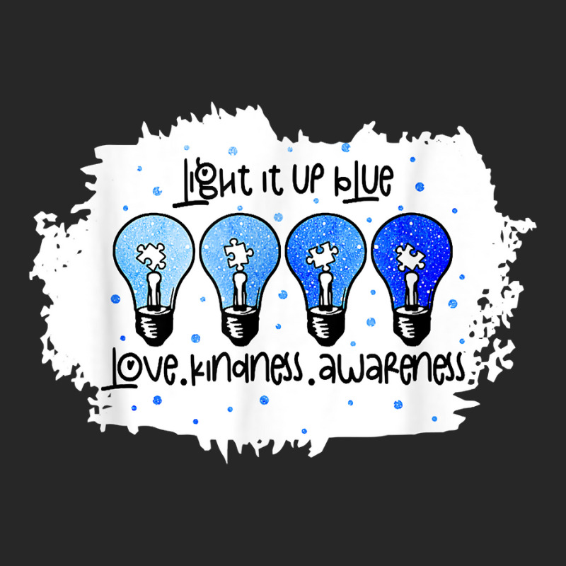 Light It Up Blue Autism Awareness Present Autism Mom Teacher T Shirt Men's T-shirt Pajama Set by TeaMenShop | Artistshot