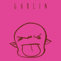 Cute Chibi Bleh Goblin Outline T-shirt | Artistshot