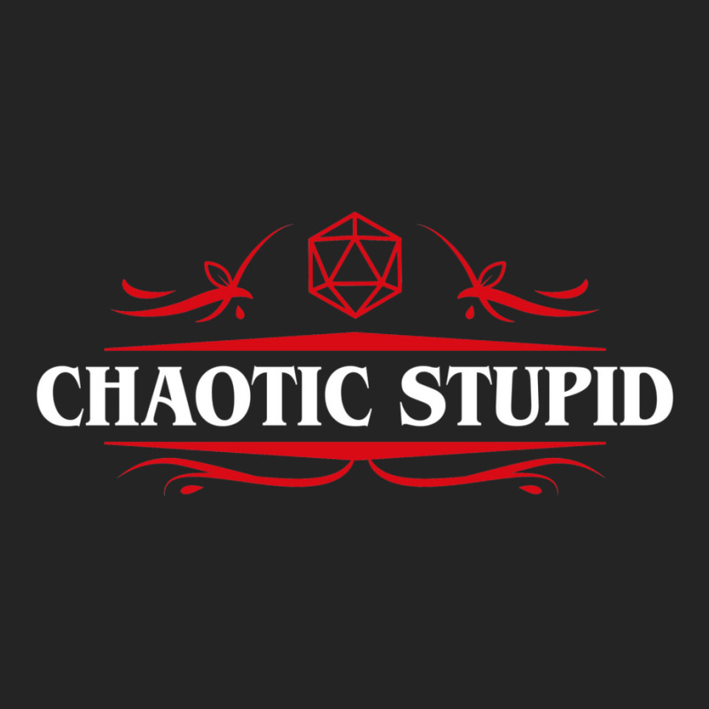 Chaotic Stupid Alignment Tabletop Rpg Addict 31 3/4 Sleeve Shirt | Artistshot