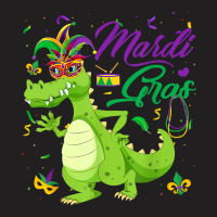 Jester Alligator Beads Mardi Gras Fat Tuesday Para T-shirt | Artistshot