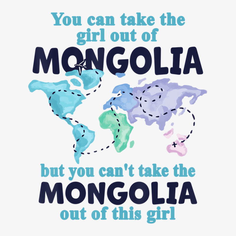 Relocation From Mongolia   Proud Girl From Mongoli Ladies Fitted T-Shirt by gabuya | Artistshot