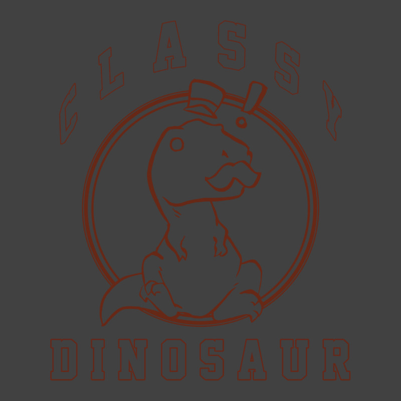 Classy Dinosaur Exclaim Outline Vintage T-shirt | Artistshot