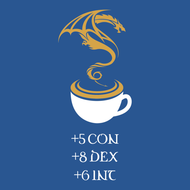 Coffee Stats Tabletop Rpg Addict 7 T-shirt | Artistshot