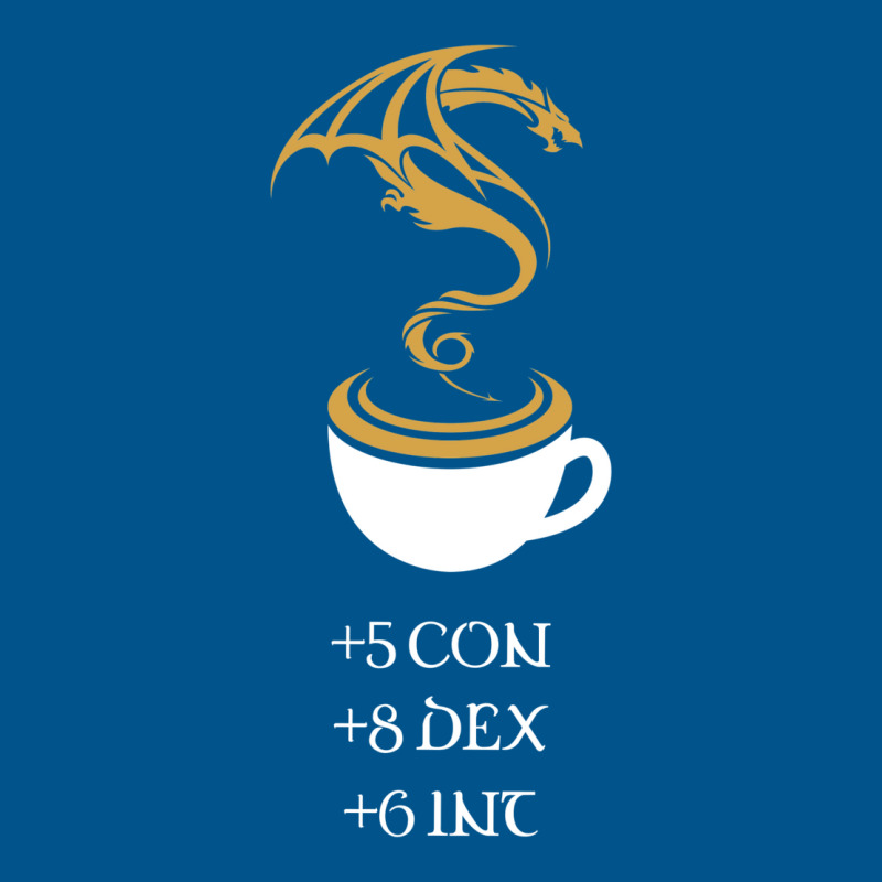 Coffee Stats Tabletop Rpg Addict 7 Classic T-shirt | Artistshot