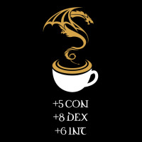 Coffee Stats Tabletop Rpg Addict 7 Fleece Short | Artistshot