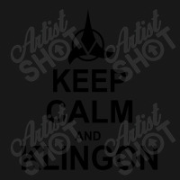 Keep Calm And Klingon Flannel Shirt | Artistshot