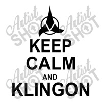 Keep Calm And Klingon Men's Long Sleeve Pajama Set | Artistshot