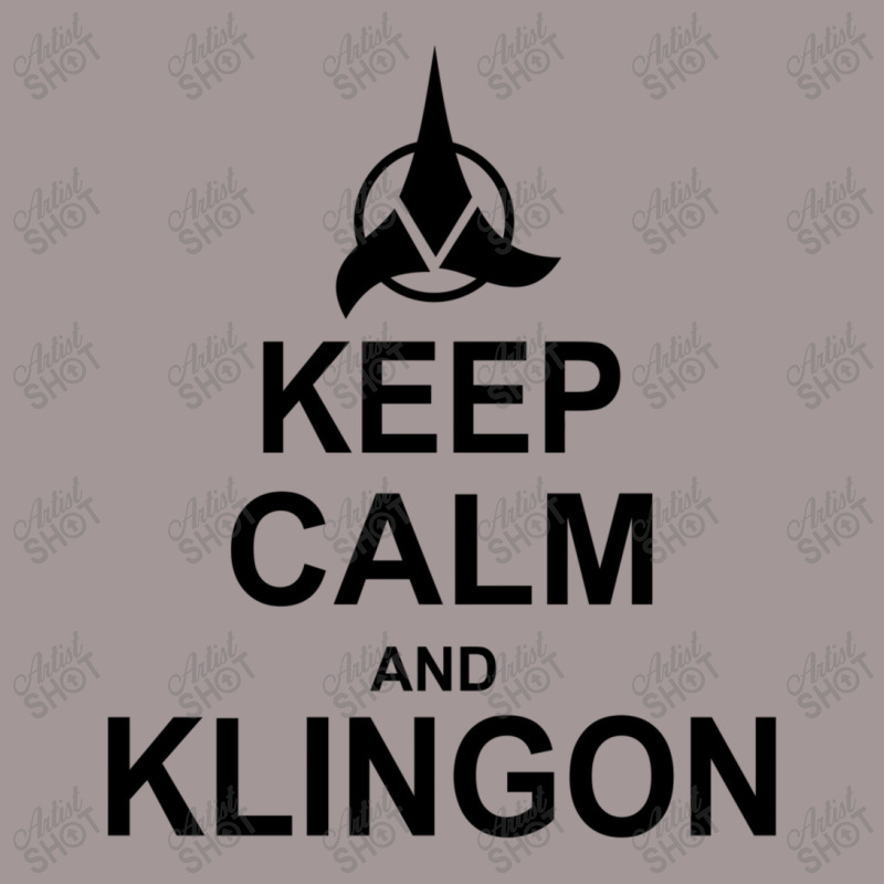 Keep Calm And Klingon Vintage Short | Artistshot