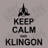 Keep Calm And Klingon Vintage Hoodie | Artistshot