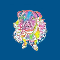 Pit Bull Dog Isolated On Whit Classic T-shirt | Artistshot