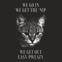 We Go In We Get The Catnip We Get Out Tshirt Bank  Ladies Fitted T-shirt | Artistshot