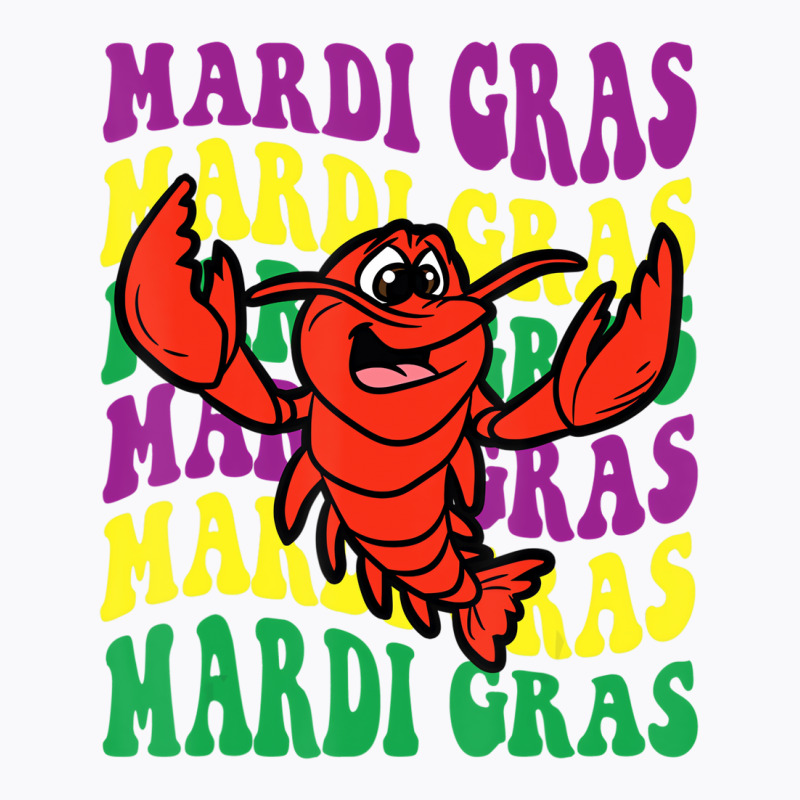 Crawfish Mardi Gras Retro Mudbug Carnival Parade C T-Shirt by scrabeck | Artistshot