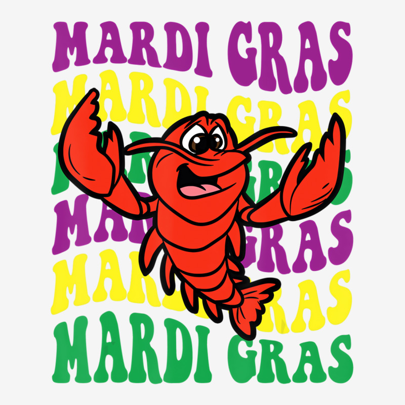 Crawfish Mardi Gras Retro Mudbug Carnival Parade C Graphic T-shirt by scrabeck | Artistshot