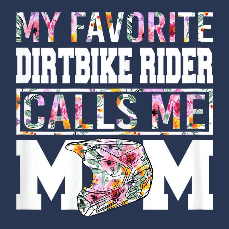 Womens My Favorite Dirt Bike Rider Calls Me Mom Fu Ladies Denim Jacket by gabuya | Artistshot