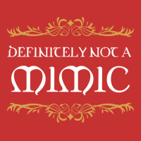 Definitely Not A Mimic Tabletop Rpg Addict 25 V-neck Tee | Artistshot