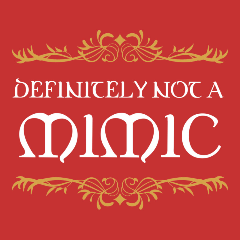 Definitely Not A Mimic Tabletop Rpg Addict 25 V-neck Tee | Artistshot