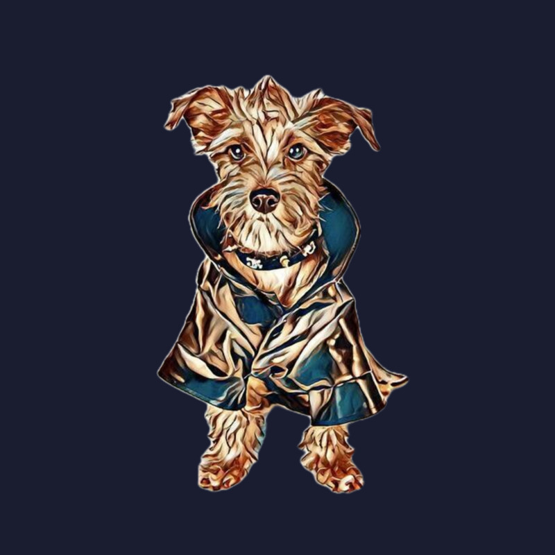 A Small Terrier Mixed Breed D Women's V-Neck T-Shirt by Kemnabi | Artistshot