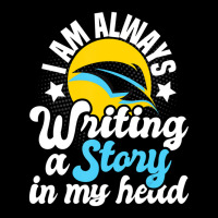 I Am Always Writing A Story In My Head Author Nove Baby Tee | Artistshot