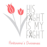 His Fight Is My Fight Parkinson's Awareness T Shir V-neck Tee | Artistshot