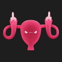 Angry Uterus Classic T-shirt | Artistshot