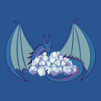 Dragon & Dice (blue) T-shirt | Artistshot