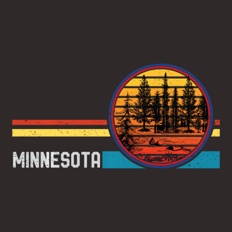 Retro Vintage Minnesota Mn 80s Lake Forest Mountai Racerback Tank by saterseim | Artistshot