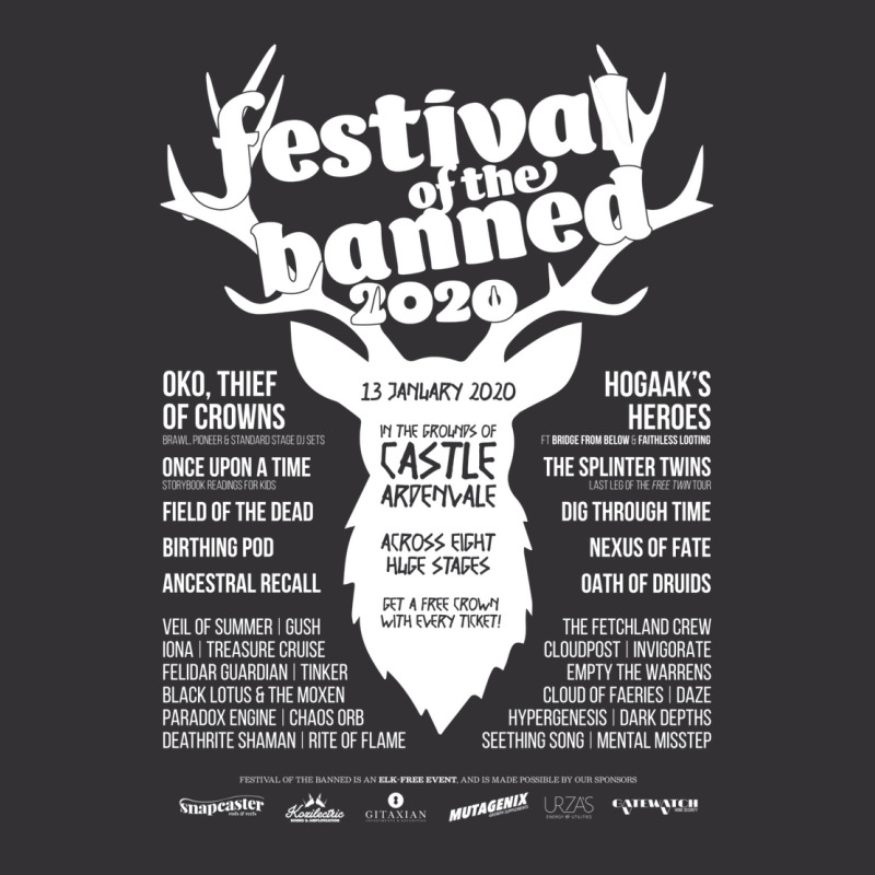 Festival Of The Banned 2020   Dark Theme 23 Vintage Hoodie by wronazeinerl | Artistshot