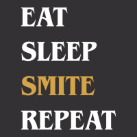 Eat Sleep Smite Repeat   Funny Paladin 30 Vintage Hoodie | Artistshot