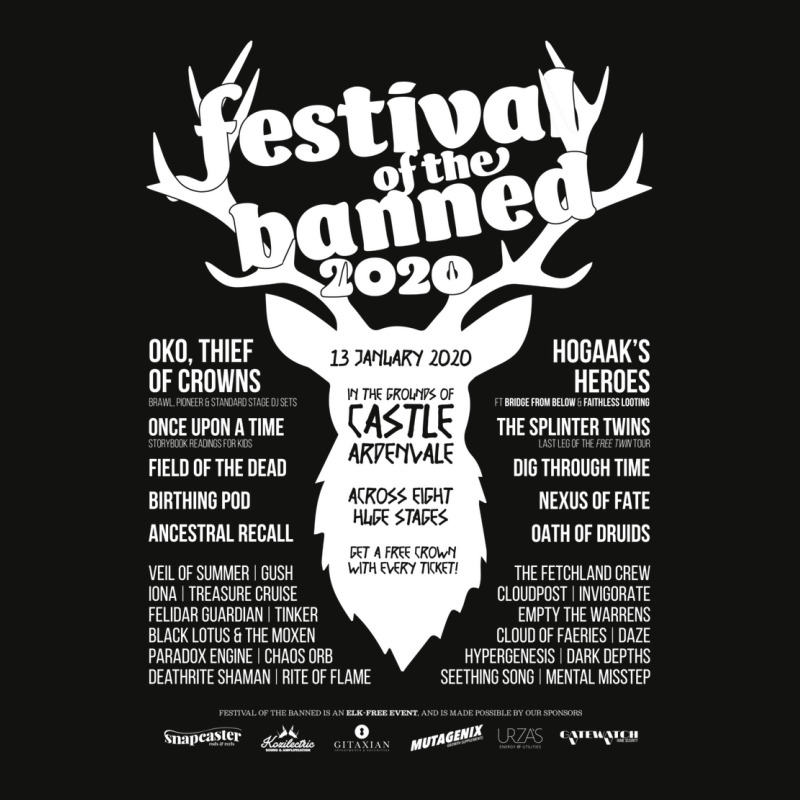 Festival Of The Banned 2020   Dark Theme 7 Scorecard Crop Tee by wronazeinerl | Artistshot