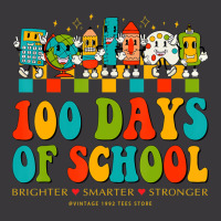 Happy 100th Day Of School Teachers Brighter Smarte Ladies Curvy T-shirt | Artistshot