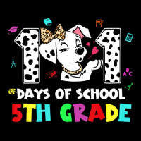 Happy 101 Days School 5th Grade Dog 100 Days Smart Adjustable Cap | Artistshot