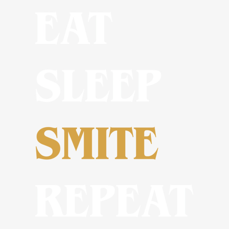 Eat Sleep Smite Repeat   Funny Paladin 34 Ladies Fitted T-Shirt by muttygleberp | Artistshot