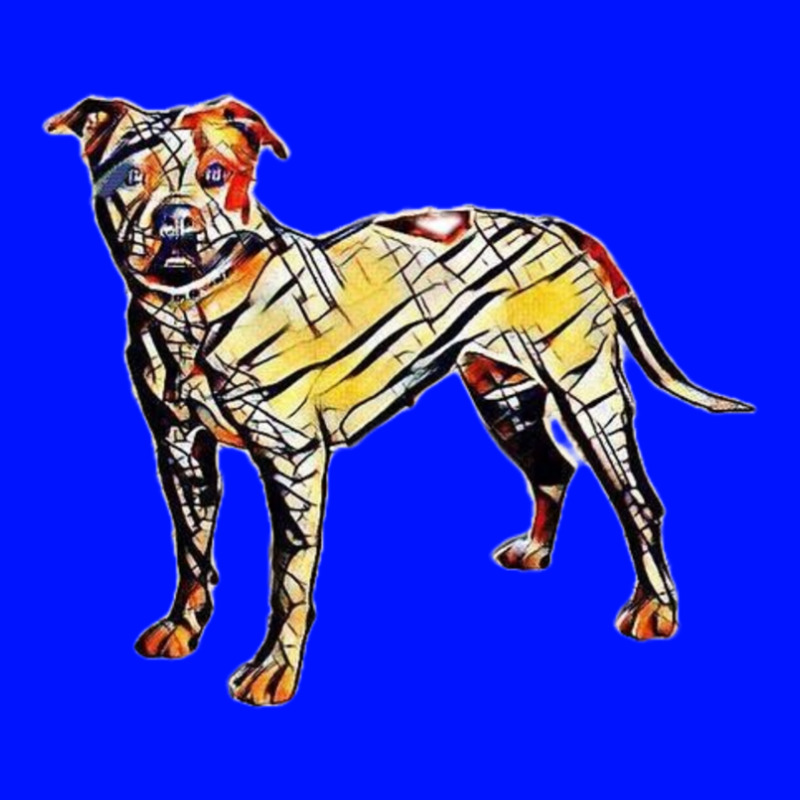 White Pit Bull Dog With Brownorward At C Toddler Sweatshirt by Kemnabi | Artistshot