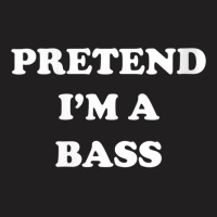 Womens Pretend I'm A Bass Funny Lazy Costume Hallo T-shirt | Artistshot