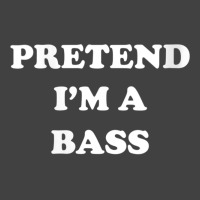 Womens Pretend I'm A Bass Funny Lazy Costume Hallo Vintage T-shirt | Artistshot