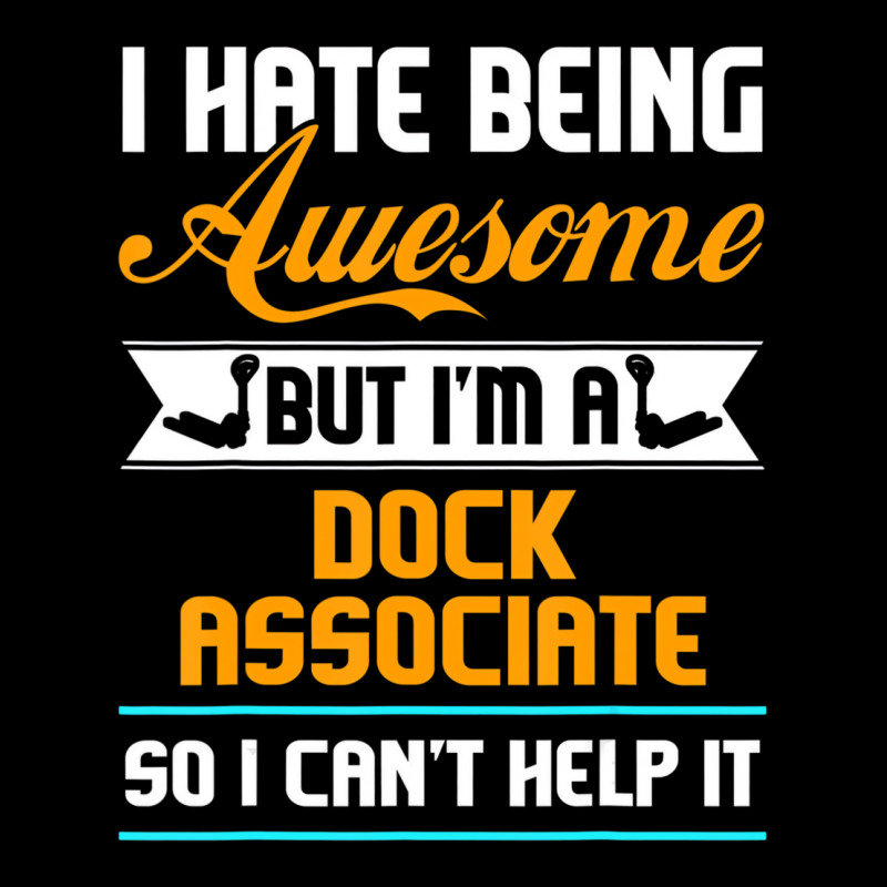 Being Awesome Dock Associate Can't Help It T Shirt Adjustable Cap | Artistshot