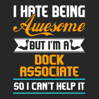 Being Awesome Dock Associate Can't Help It T Shirt Men's T-shirt Pajama Set | Artistshot