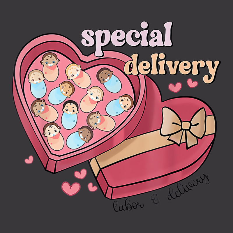 Special Delivery Labor And Delivery Nurse Valentin Ladies Curvy T-Shirt by galloywa | Artistshot