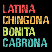 Latina Chingona Bonita Cabrona Gift T Shirt Cropped Sweater | Artistshot