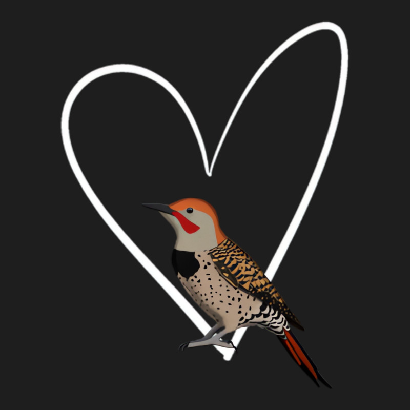 Northern Flicker Bird Birdlover Birdwatcher Animal Classic T-shirt by catricegar | Artistshot