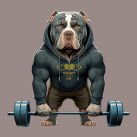 Pitbull Dog Weightlifting Funny Deadlift Men Fitne Vintage T-shirt | Artistshot