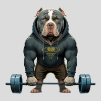 Pitbull Dog Weightlifting Funny Deadlift Men Fitne Men's Polo Shirt | Artistshot